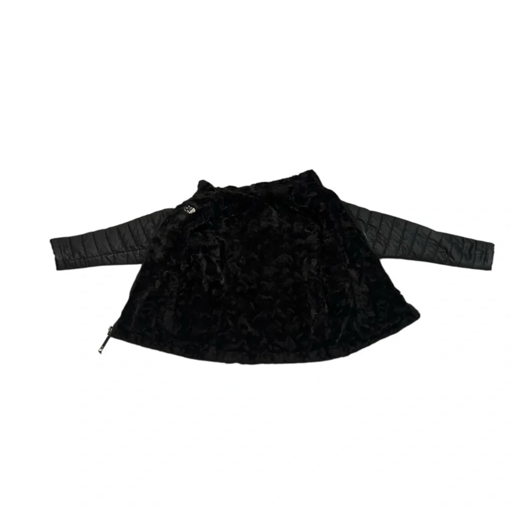 THE NORTH FACE Girls' Reversible Mossbud Swirl Full Zip Crewneck Jacket